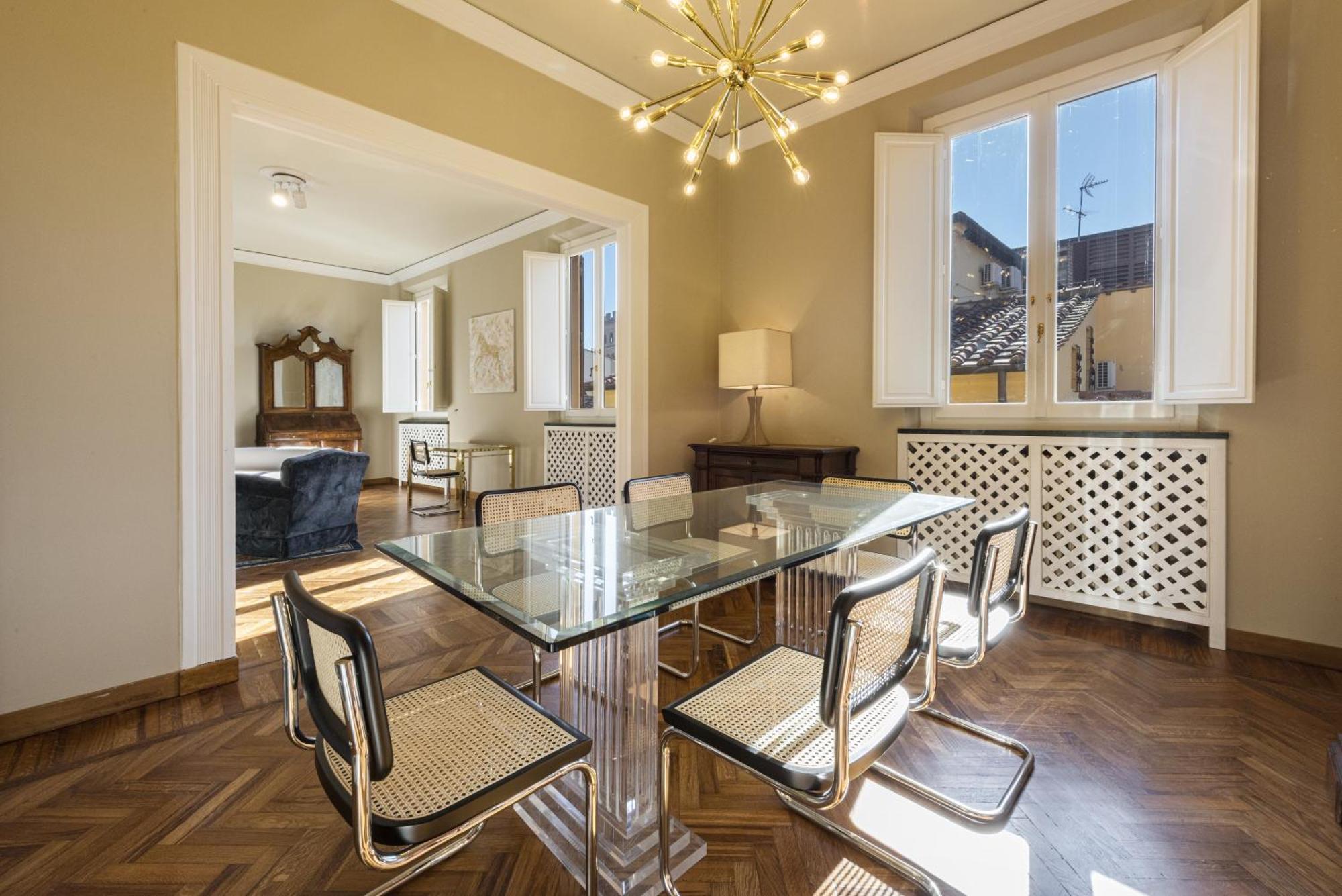 Penthouse In Piazza Della Signoria Duomo View Lägenhet Florens Exteriör bild